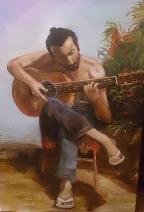 "toque virtuoso" by Ferkö al óleo sobre lienzo (No disponible)